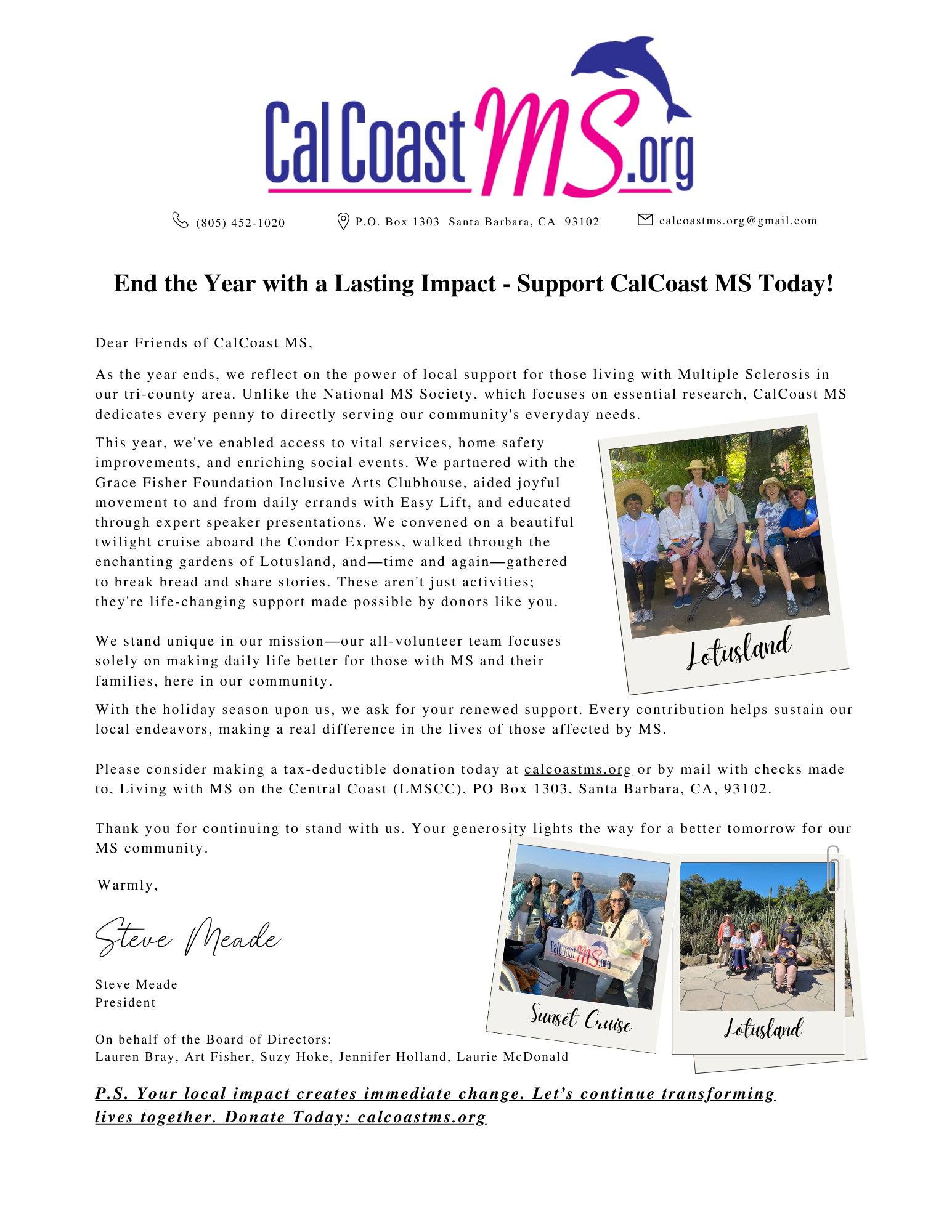 calcoastms EOY letter